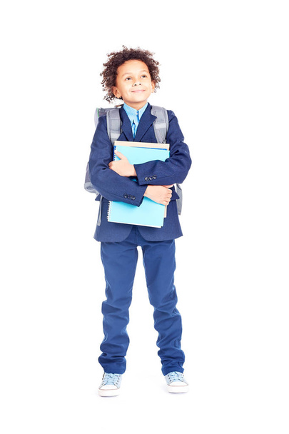 Student in school uniform - 写真・画像