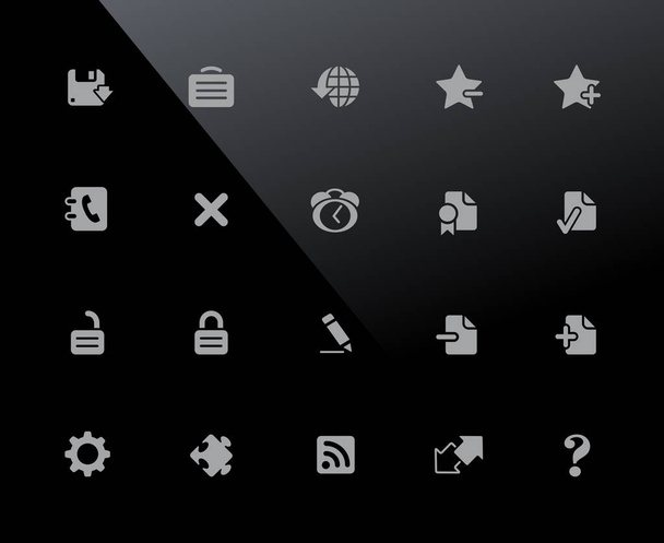 Web 2.0 // 32px Series - Vector icons adjusted to work in a 32 pixel grid. - Vettoriali, immagini