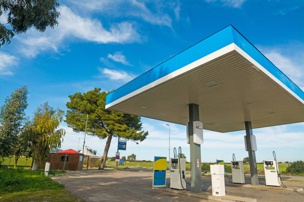 Gas station in the countryside - Photo, Image