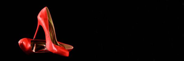 Red High Heels - Fotoğraf, Görsel