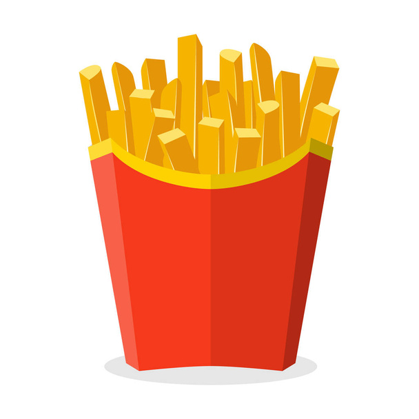 Potatoes French Fries - Vector, Image
