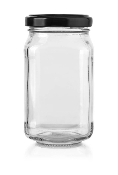 glazen fles geïsoleerd - Foto, afbeelding