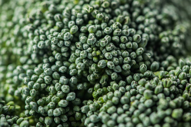Close-up shot of broccoli cabbage florets - Fotografie, Obrázek