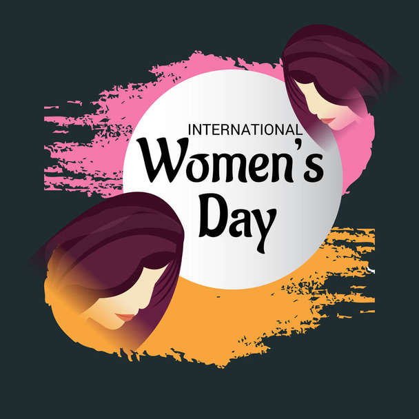 illustration of a Background for International Women's Day. - Vector, Image