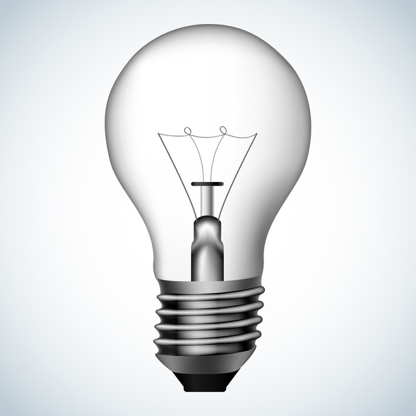Light bulb - Vector, Image