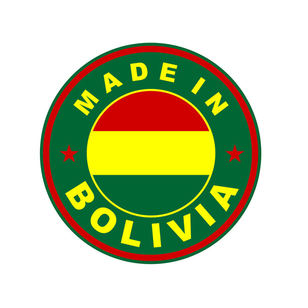 Made in bolivia - Photo, Image