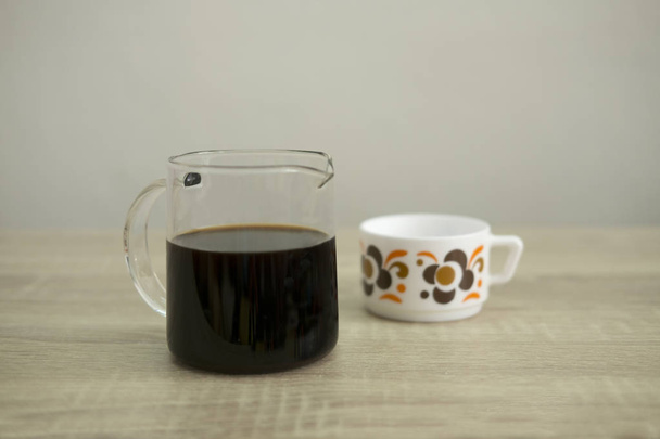 FLOWER COFFEE CUP - Photo, Image
