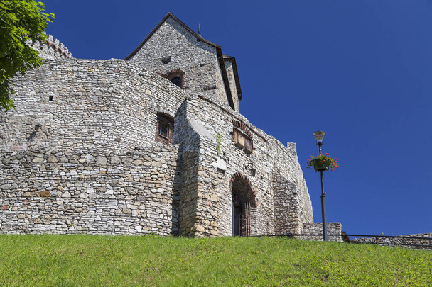 Keskiaikainen goottilainen linna, Bedzinin linna, Ylä-Sleesia, Bedzin, Puola
 - Valokuva, kuva