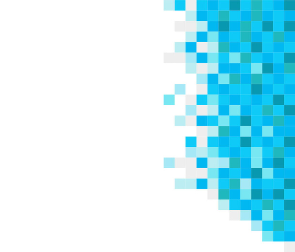 Abstrakti neliön pikselin mosaiikki tausta - Vektori, kuva