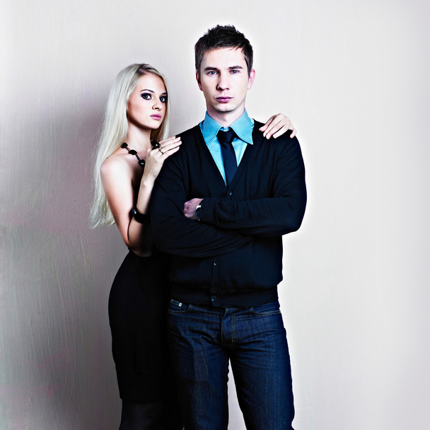 Young attractive couple - Foto, Imagem