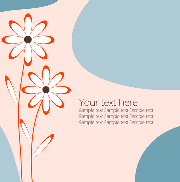 Vector floral backgrounds - Διάνυσμα, εικόνα