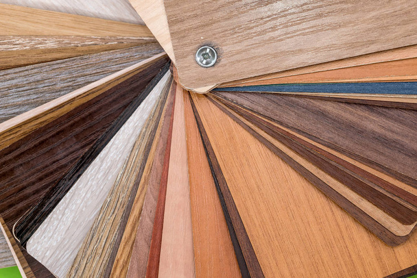 кілька дерев'яних зразків для меблів крупним планом
 - Фото, зображення
