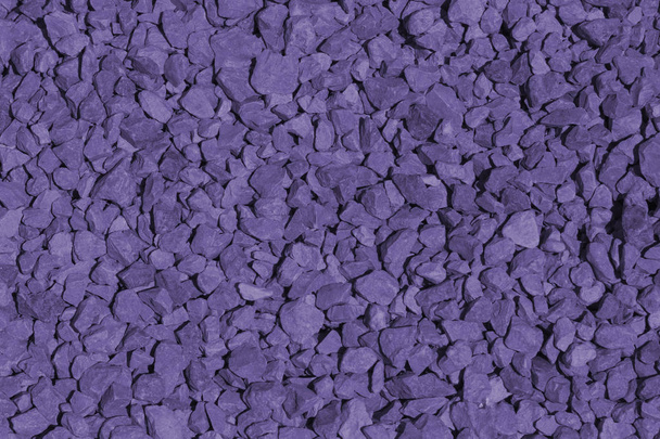 Texture (background) of natural stone - gravel (ultra violet) - Zdjęcie, obraz