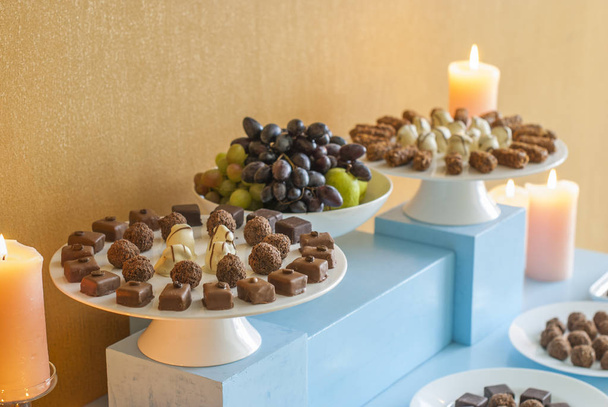 Dessert table for a wedding party - Фото, изображение