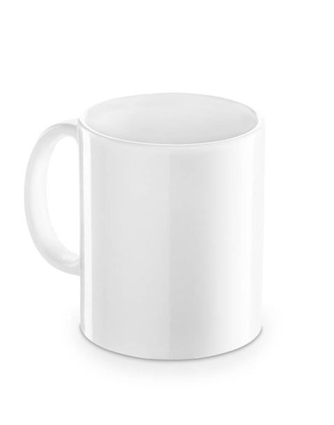 white mug isolated on white - Foto, imagen