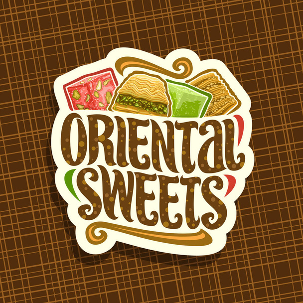 Vector logo for Oriental Sweets - Vector, Image