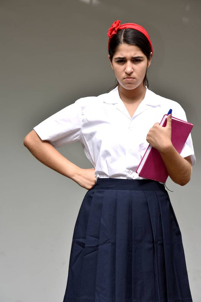 Mad Catholic Colombian Girl Student - Photo, image