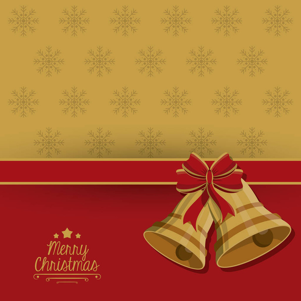 Merry christmas card design - Διάνυσμα, εικόνα