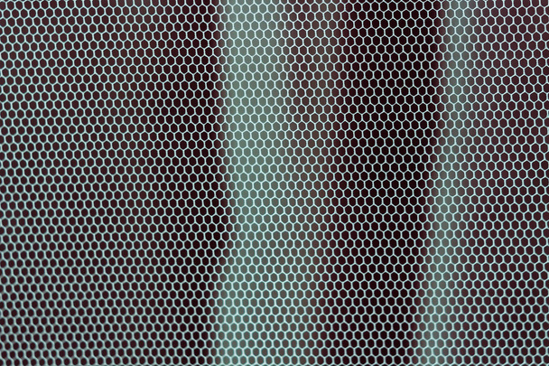 Textura por un simple mosquitero en la ventana
 - Foto, Imagen