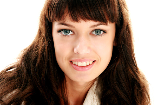 Smiling girl closeup - Fotó, kép