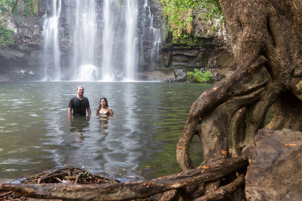 Gorgeous waterfall in Costa Rica - Valokuva, kuva
