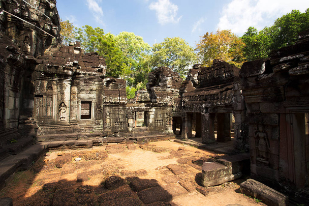 Banteay Kdei Temple, templomok Angkor, Kambodzsa - Fotó, kép