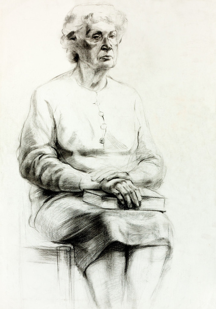 Рисунок женщины
 - Фото, изображение