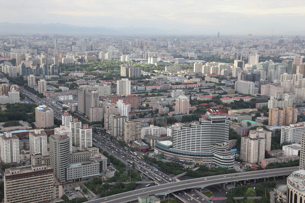 Schöne Aussicht auf die Stadt, Peking, China - Foto, Bild