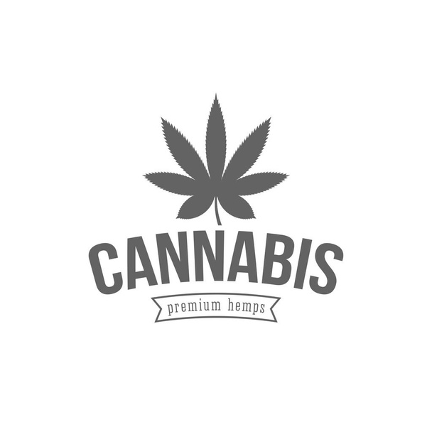 marijuana vector logo - Vector, Image