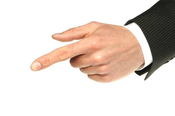 pointing hand - Фото, изображение