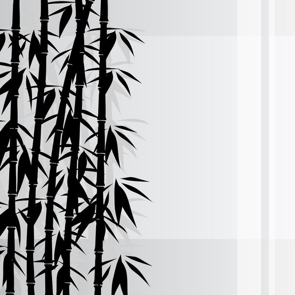 Bamboe achtergrond - Vector, afbeelding