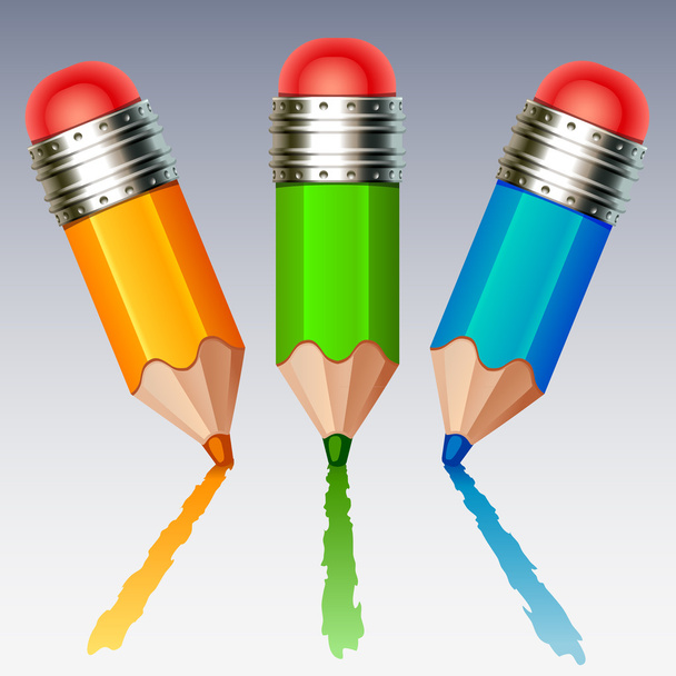 Vector pencils - Διάνυσμα, εικόνα