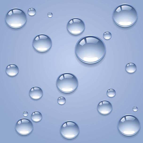 Waterdruppel - Vector, afbeelding