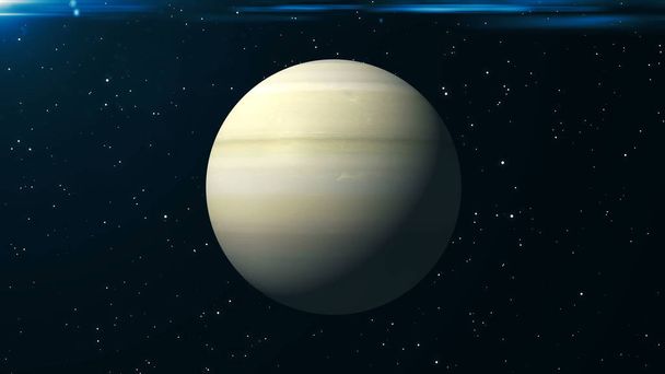 Fondo de Saturno. 3D renderizado telón de fondo digital. Fondo espacial
. - Foto, Imagen