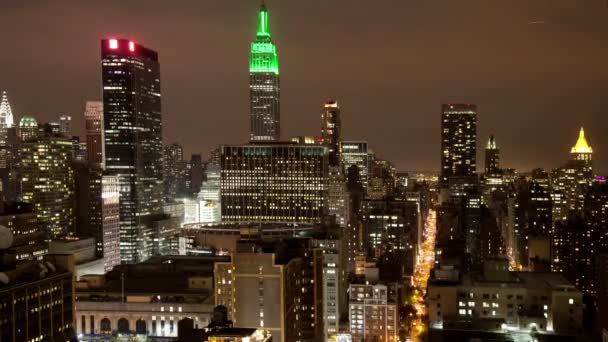 Vue de Midtown Manhattan skyline
 - Séquence, vidéo