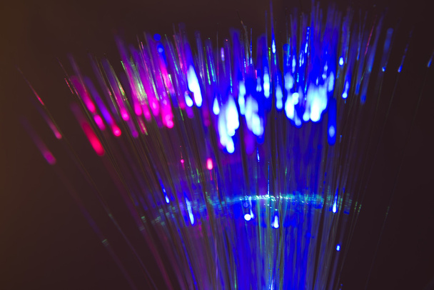 Internet technology fiber optic background - Φωτογραφία, εικόνα