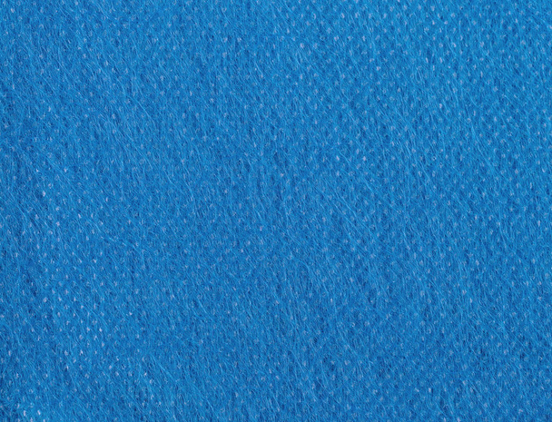Tissu bleu texture fond - Photo, image