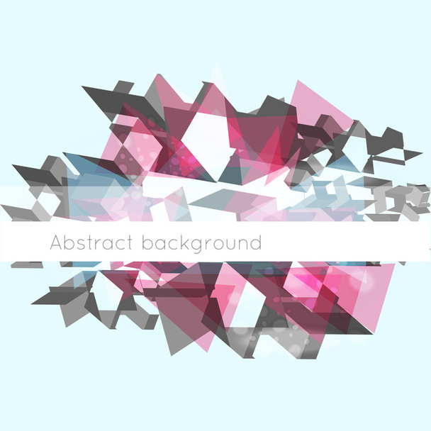 Abstract geometric background. Vector illustration. - Vecteur, image