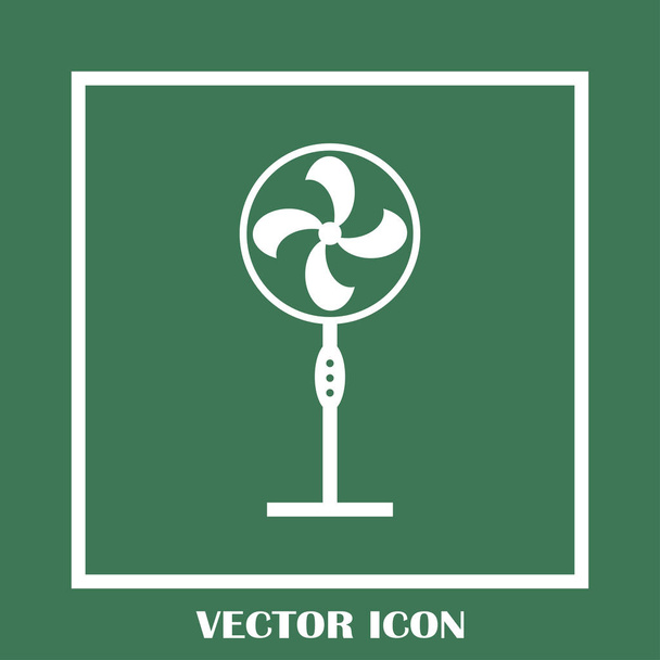 Иконка вентиляции. Вентилятор или символ вентилятора. Векторная иллюстрация
 - Вектор,изображение