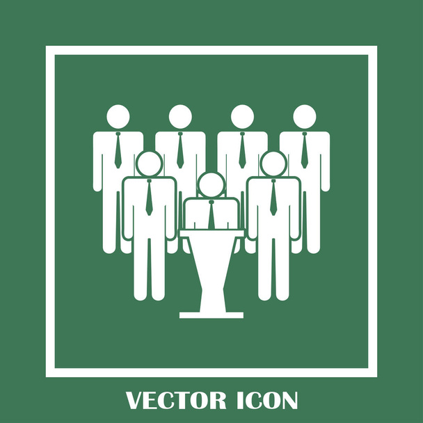 Skupina lidí vektorové ikony - Vektor, obrázek