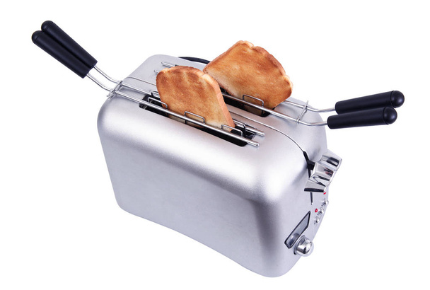 ізольований тостер на білому тлі
 - Фото, зображення