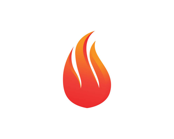 Fire logo and symbols template icons app - Vector, Image