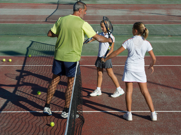 tennis school outdoor - Фото, зображення