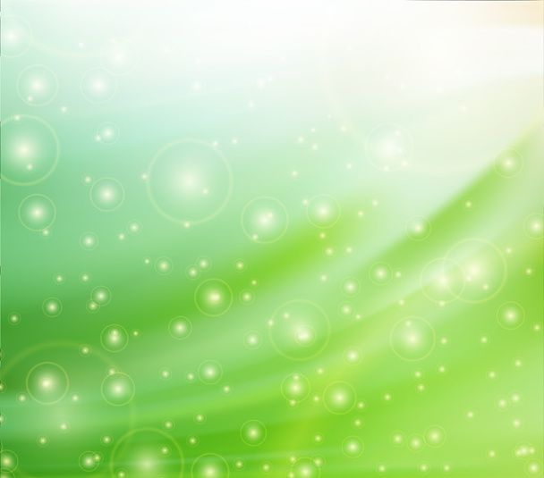 Green silk backgrounds - Vector, Image