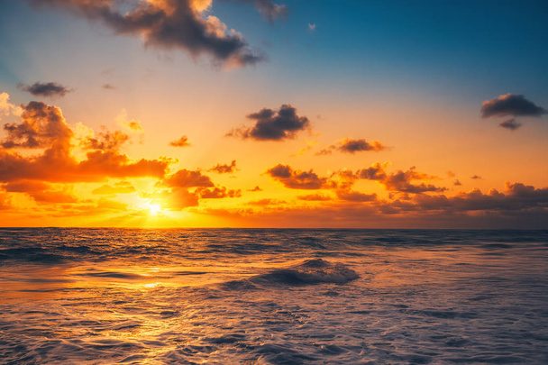 Beautiful sunrise over the sea - Photo, image