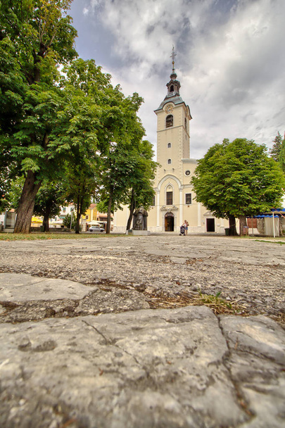 Trsat kerk van onze-lieve - Rijeka - Kroatië - Foto, afbeelding