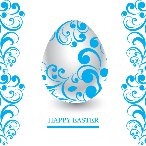 Vector Easter greeting card - Vector, afbeelding