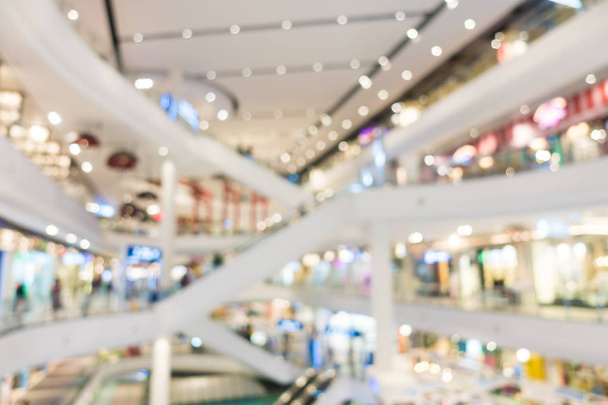 Abstract blur and defocused shopping mall - Photo, Image