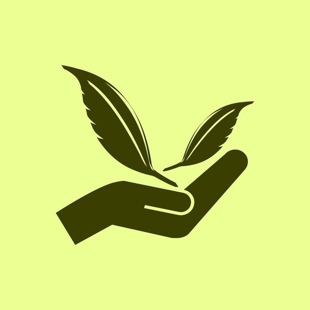 Eco symbol vector icon - Vektor, Bild