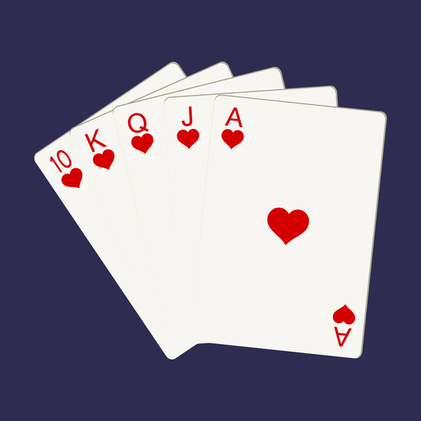 Casino juego de azar ganar suerte suerte juego de azar objetos riesgo azar iconos éxito vegas ruleta juego vector ilustración
. - Vector, Imagen